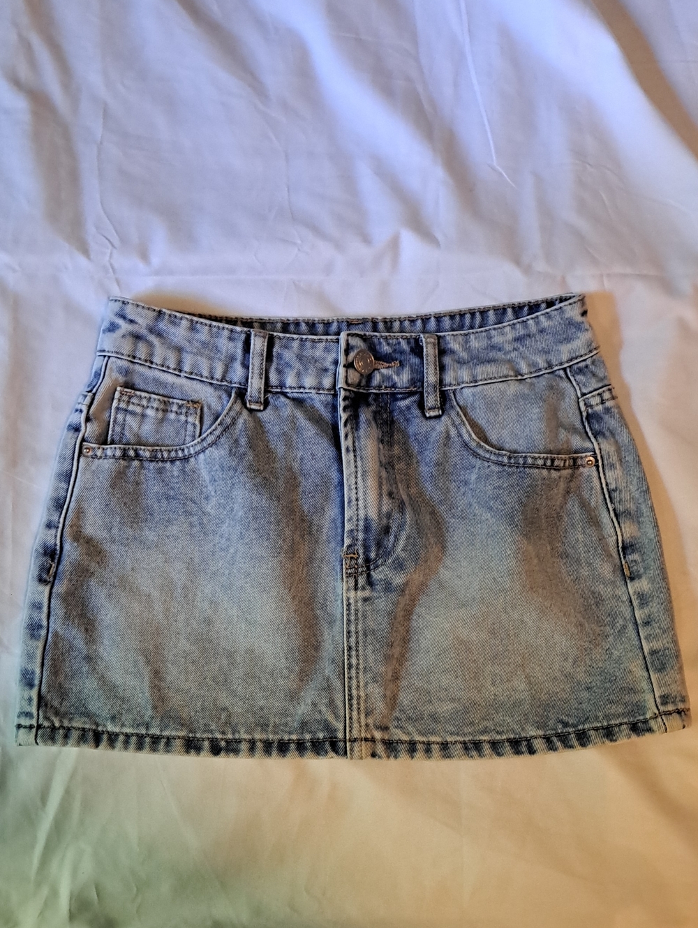 Shein Denim Mini Skirt